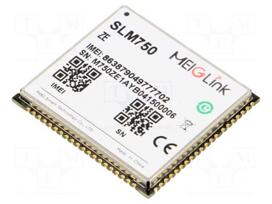 Module: LTE | Down: 10Mbps | Up: 5Mbps | LCC | 32x29x2.8mm | Network: WiFi