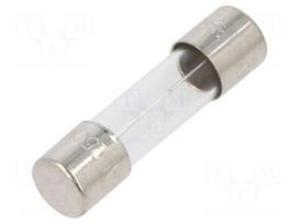 Fuse: fuse | cylindrical,glass | 250mA | 250VAC | time-lag | 5x20mm