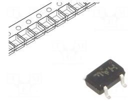 IC: digital | NOT | Ch: 1 | IN: 1 | CMOS | SMD | SC70-5 | 2÷6VDC | -55÷125°C