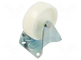 Transport wheel | Ø: 100mm | W: 35mm | H: 128mm | rigid | 150kg | polyamide