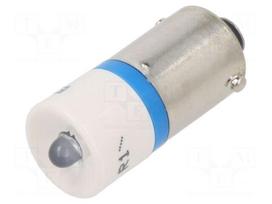 LED lamp | blue | BA9S,T10 | 24VDC | 24VAC | plastic | -20÷60°C