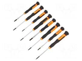Screwdriver: precision-set | precision | Torx® | 8pcs.