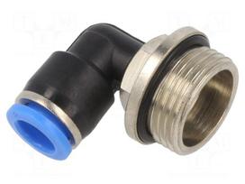 Push-in fitting | angled 90° | -0.95÷15bar | Thread: M20x1,5 | 0÷60°C