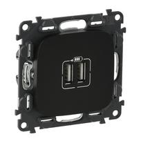 VALENA ALLURE 2 USB CHARGER A+A 2.4A 12 W BLACK