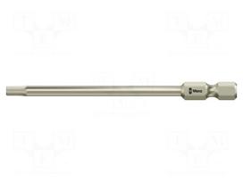 Screwdriver bit | Hex Plus key | HEX 3/32" | Socket size-inch: 1/4"