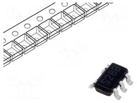 PMIC | DC/DC converter | Uin: 2.7÷7VDC | Uout: 1.24÷20VDC | 0.55A | SMD