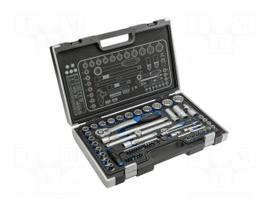 Wrench-set | 12-angles,socket spanner | 1/2",1/4" | 60pcs.