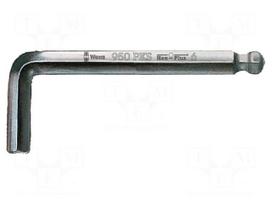 Wrench: hex key | Hex Plus,spherical | HEX 2mm | Overall len: 56mm