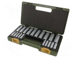 Socket: 6-angles-set | 1/2",1/4" | Features: long socket | 20pcs.