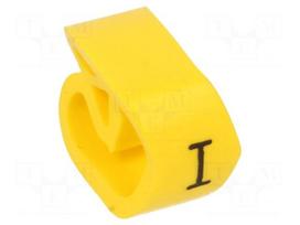 Markers | Marking: I | 8÷16mm | PVC | yellow | leaded | PA-3 | UL94V-0