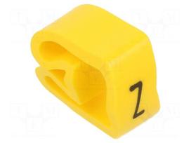 Markers | Marking: Z | 8÷16mm | PVC | yellow | -30÷60°C | leaded | PA-3
