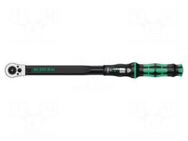 Wrench: torque | adjustable | 510mm | 40÷200Nm | 1/2"