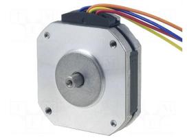 Motor: DC | 2-phase,bipolar,stepper | 24VDC | step 1,8° | 0.083Nm | 1A