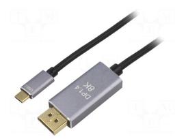 Adapter | DisplayPort 1.4,USB 3.1 | DisplayPort plug,USB C plug