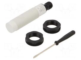 Sensor: capacitive | Range: 0÷12mm | OUT: PNP / NO + NC | Housing: M18