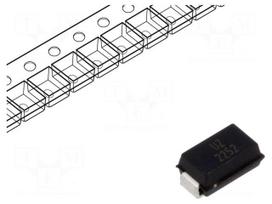 Diode: TVS | 0.4kW | 26.7÷29.5V | 10.3A | bidirectional | SMA | reel,tape