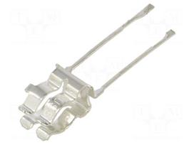 Fuse holder | 5mm | HTC | THT | Leads: for soldering | Cap type: snap-in