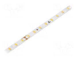 LED tape | white warm | Case (mm): 2835 | LED/m: 80 | 8mm | IP20 | 120°