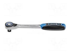 Wrench: rattle | 3/8" | Chrom-molybdenum steel | with switch
