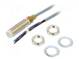 Sensor: inductive | OUT: PNP / NO | 0÷10mm | 10÷36VDC | M12 | 2m | IP67