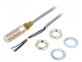 Sensor: inductive | OUT: NPN / NO | 0÷6mm | 10÷36VDC | M12 | 2m | IP67