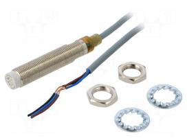 Sensor: inductive | OUT: PNP / NO | 0÷10mm | 10÷36VDC | M12 | 2m | IP67