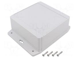 Enclosure: multipurpose | X: 140mm | Y: 141mm | Z: 62mm | 1555F | grey