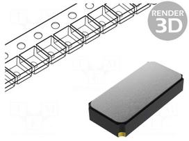 Crystal | 32.768kHz | SMD | 3.2x1.5x0.9mm | 7pF | ±20ppm | -40÷85°C