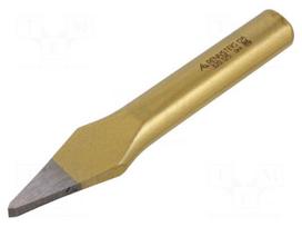 Crosscut chisel | L: 125mm | Tipwidth: 5mm