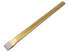 Cold chisel | flat | L: 350mm | Tipwidth: 27mm