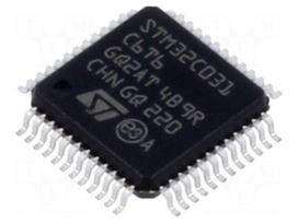 IC: STM32 ARM microcontroller | 48MHz | LQFP48 | 2÷3.6VDC | -40÷85°C