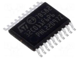 IC: STM32 ARM microcontroller | 48MHz | TSSOP20 | 2÷3.6VDC | -40÷85°C