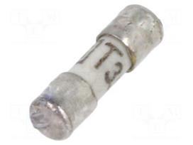 Fuse: fuse | ceramic,cylindrical | 3.15A | 125VAC | 125VDC | time-lag