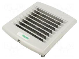 Fan: AC | axial | 115VAC | 38m3/h | 41dBA | IP54 | 137x117x49mm | RAL 7035