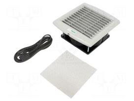 Fan: AC | axial | 115VAC | 85m3/h | 46dBA | IP54 | 170x150x62mm | RAL 7035