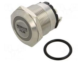 Switch: vandal resistant | Pos: 2 | SPST-NO | 20A/220VAC | IP40 | OFF-ON