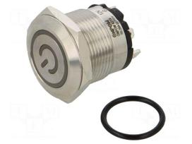 Switch: vandal resistant | Pos: 2 | SPST-NO | 20A/220VAC | IP40 | OFF-ON