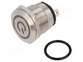Switch: vandal resistant | Pos: 2 | SPST-NO | 20A/220VAC | IP40 | OFF-ON