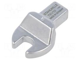 Wrench tip | torque,spanner | Spanner: 9mm | Socket size: 9x12mm