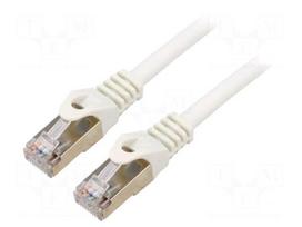 Patch cord | S/FTP | Cat 6a | RJ45 plug,both sides | stranded | Cu | 1m