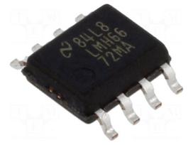 IC: operational amplifier | 90MHz | Ch: 2 | ±2.5÷6.5VDC | SO8 | 5.5mV
