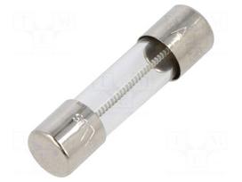 Fuse: fuse | cylindrical,glass | 1A | 250VAC | time-lag | 5x20mm | FTT