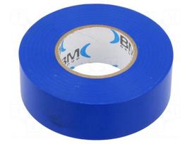 Tape: electrical insulating | W: 25mm | L: 25m | Thk: 0.15mm | blue | 200%