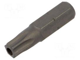 Screwdriver bit | Torx® with protection | T30H | 1/4"