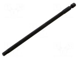 Screwdriver bit | hex key | HEX 5mm | 1/4" | Overall len: 150mm