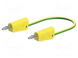 Test lead | 60VDC | 30VAC | 19A | banana plug 4mm,both sides | Len: 1m