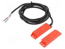 Safety switch: magnetic | XCS | NC + NO x2 | Features: with key | IP66
