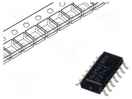 IC: operational amplifier | 3MHz | Ch: 4 | ±1.35÷8VDC,2.7÷16VDC | SO14