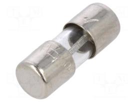 Fuse: fuse | cylindrical,glass | 0.5A | 350VAC | time-lag | 5x15mm | 2JS