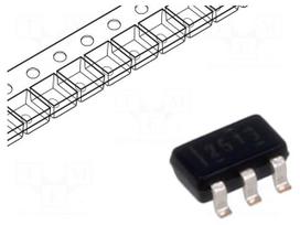 IC: power switch | USB switch | 0.01A | Ch: 2 | SMD | SOT23-6 | reel,tape